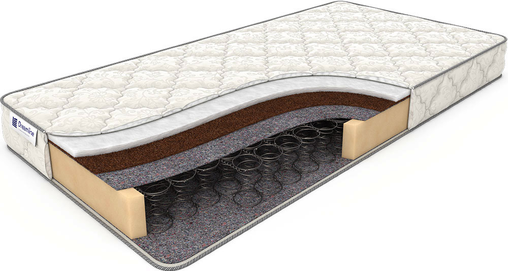 

Матрас Дримлайн Single Holl Hard BS-120 110х190х19, Белый, Single Holl Hard BS-120