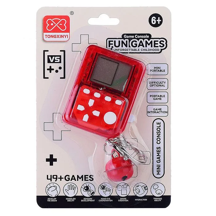 

Электронная игра XY9025-5B "Игрок" на листе, Красный, Тетрисы, тамогоче