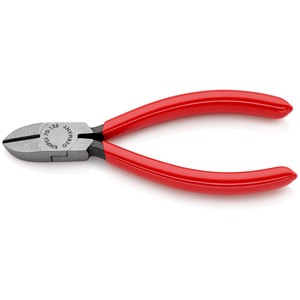 

Бокорезы Knipex, 125 мм, 62 HRC, 1-к ручки, KN-7001125SB
