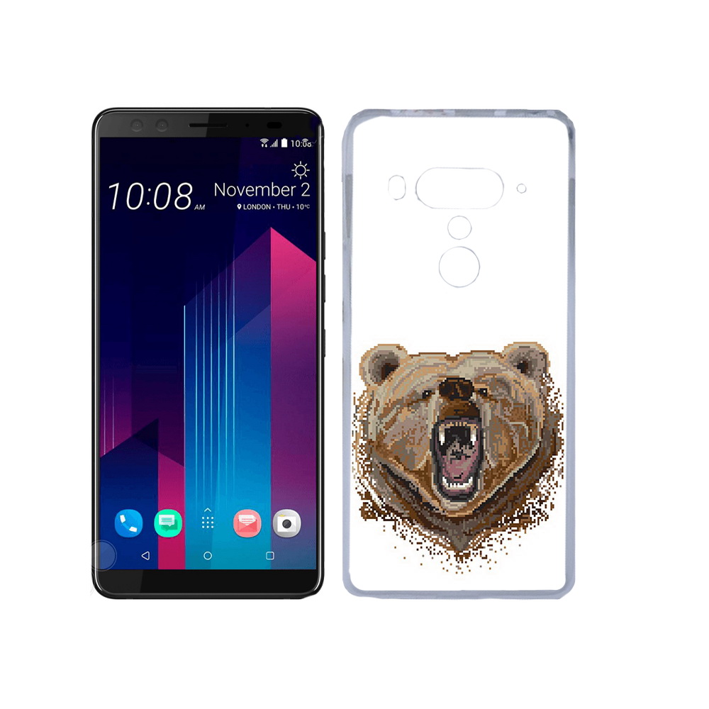 

Чехол MyPads Tocco для HTC U12+ пиксельный медведь, Прозрачный, Tocco