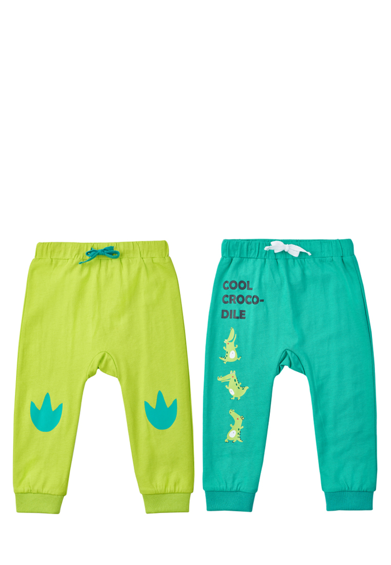 

Комплект брюк, 2шт. SS23B18101010 Kari baby 207382 цв.зеленый р.6-9m, 207382