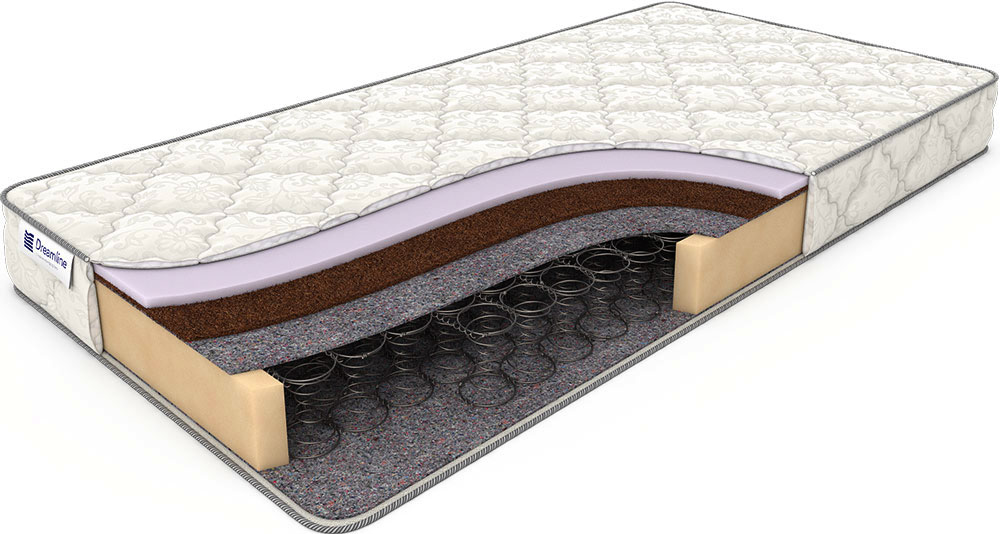 

Матрас Дримлайн Single Foam Hard BS-120 160х180х18, Белый, Single Foam Hard BS-120