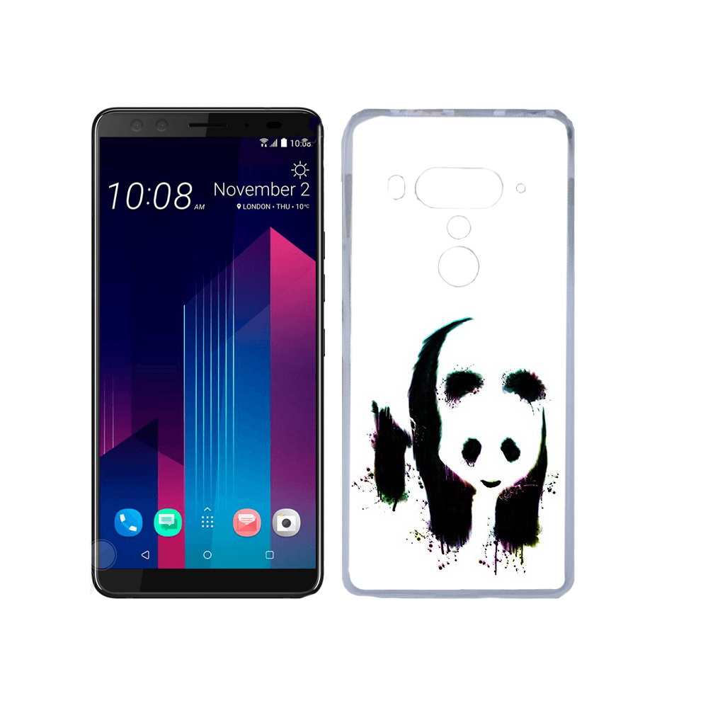 

Чехол MyPads Tocco для HTC U12+ панда в акварели, Прозрачный, Tocco