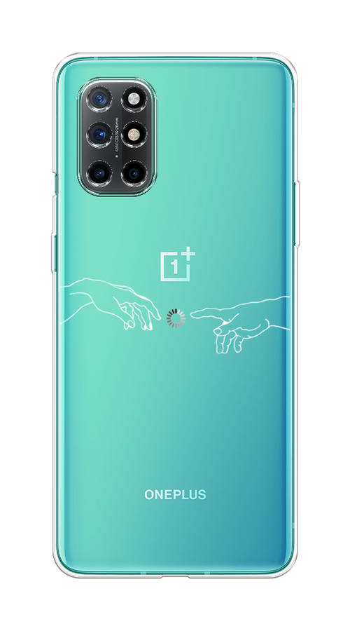 

Чехол Awog на OnePlus 8T / ВанПлас 8T "Загрузка творения", Белый;серый;прозрачный, 151150-10