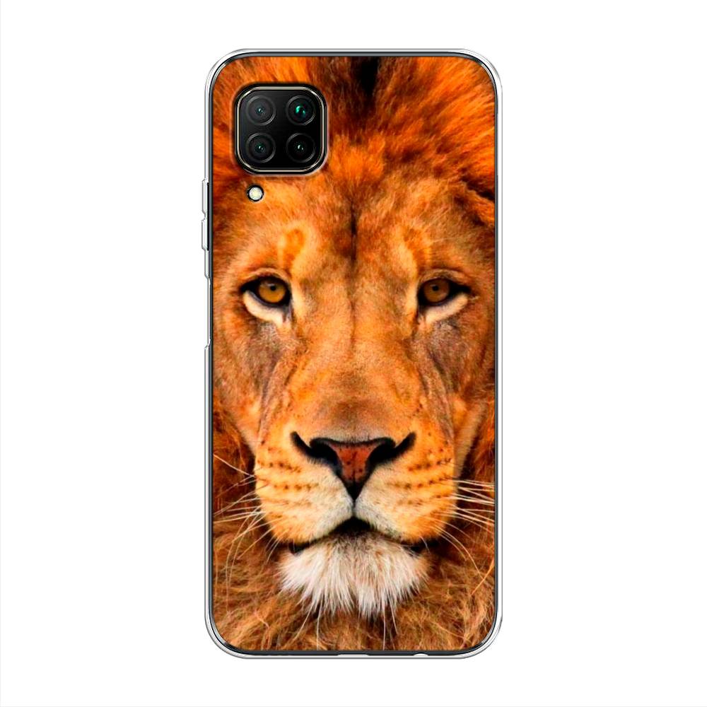 

Чехол на Huawei P40 Lite "Благородный лев", Оранжевый, 611650-1