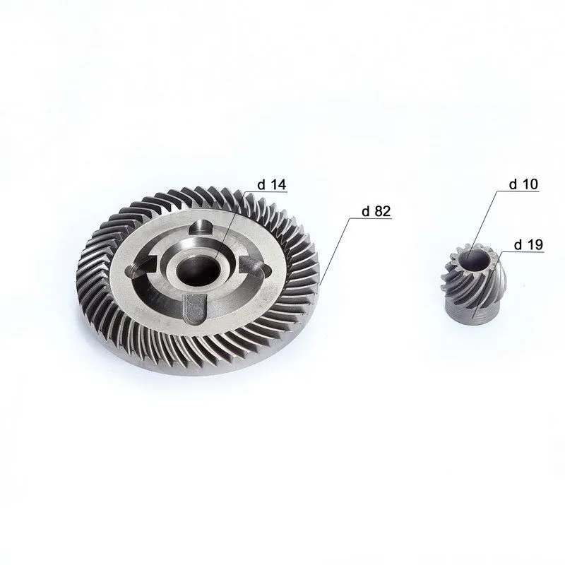 Коническая пара (комплект зубчатых колёс) для УШМ Bosch GW-21-230 (1607000381) OEM 560 концевик обжимной посеребрение 10 5мм внутр 4мм пара