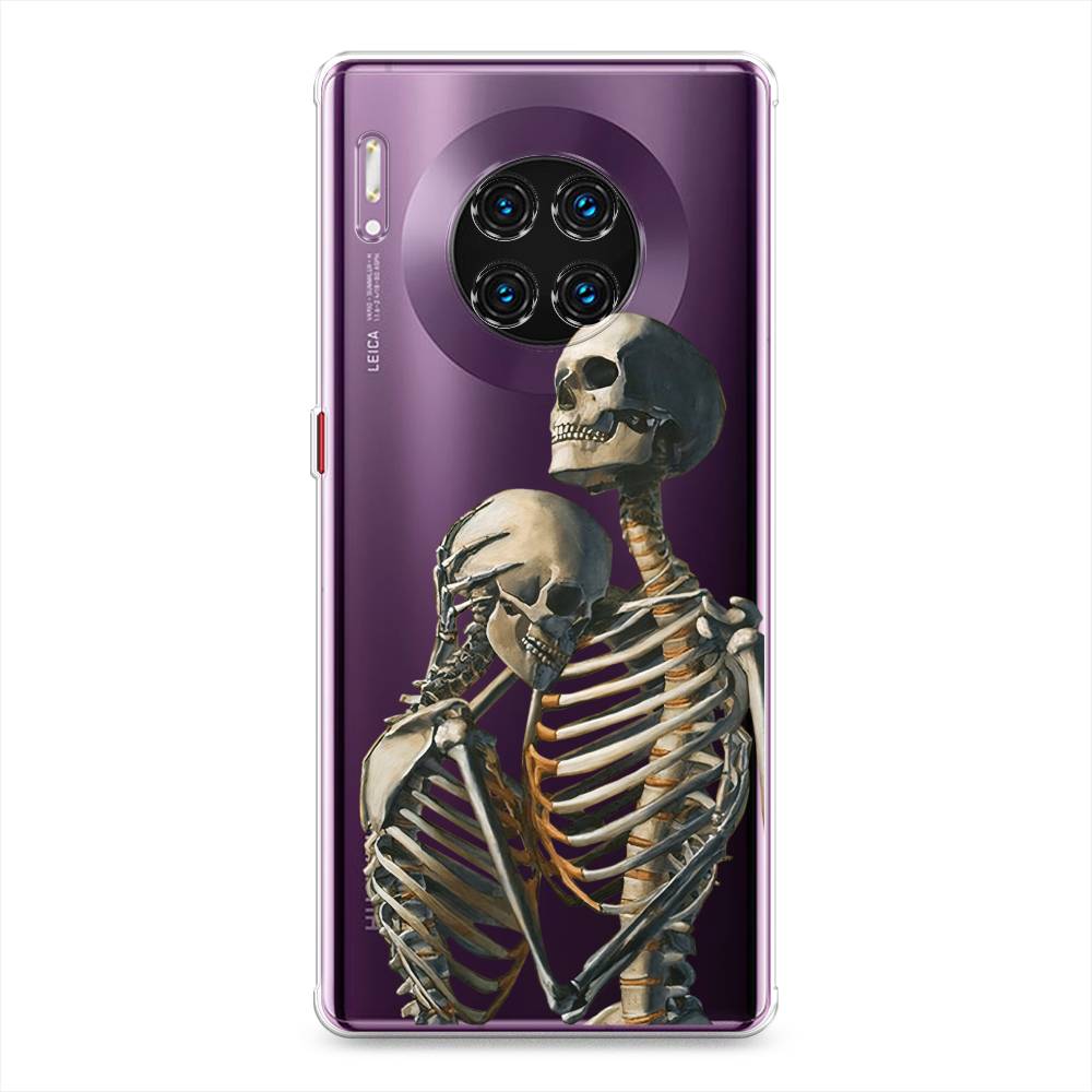 

Чехол на Huawei Mate 30 Pro "I’m so sorry", Серый;бежевый;черный, 610450-4