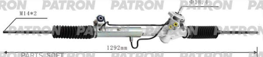 

Рейка рулевая гидравлическая FORD: FOCUS 1998-04 ZF PATRON PSG3020