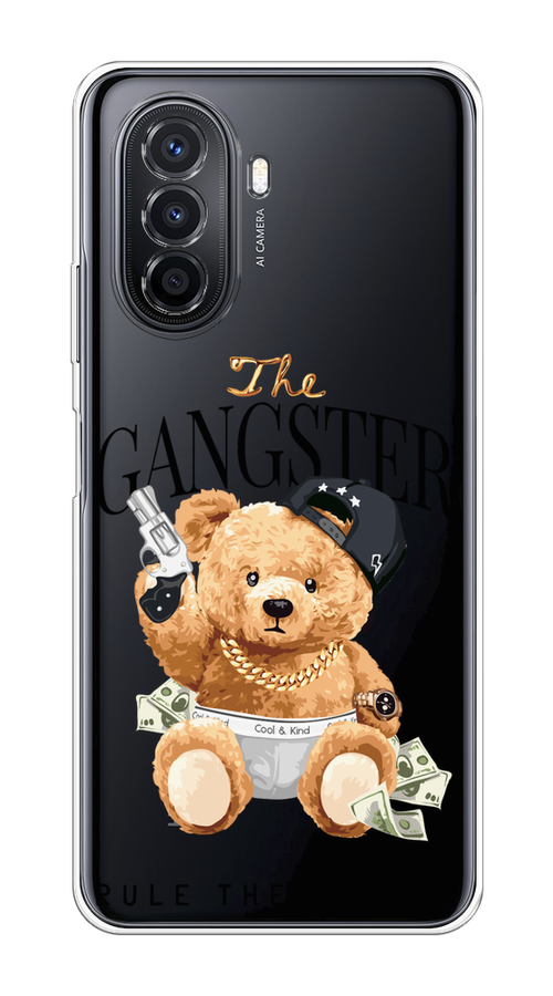 

Чехол на Huawei Nova Y70 "The Gangster", Бежевый;серый;черный, 6109150-6