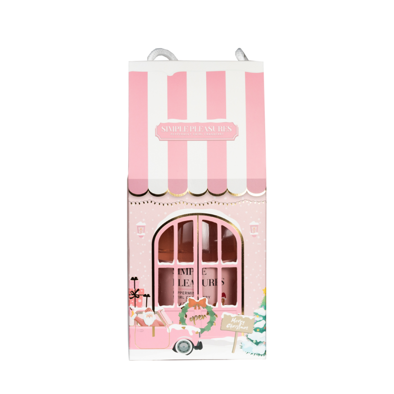 

Увлажняющий гель для душа Simple Pleasures Hydrating Shower gel Peppermint Swirl Cranberry