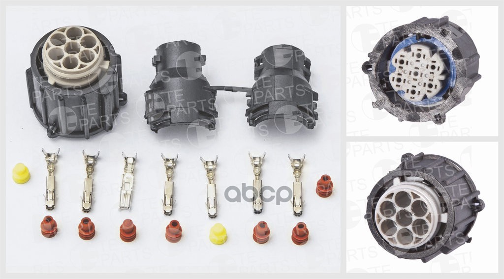 актов Din, Байонет (7 Pin, 7 Уплотнений, 2 Заглушки, Защитный Кожух) TE PARTS арт. 7811648