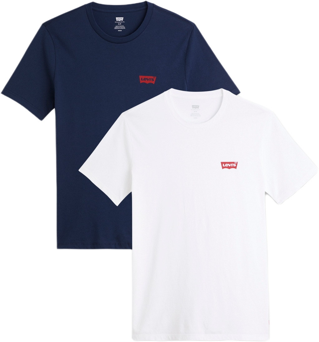 

Комплект футболок мужских Levi's 79681-0027 разноцветных 2XL, 79681-0027