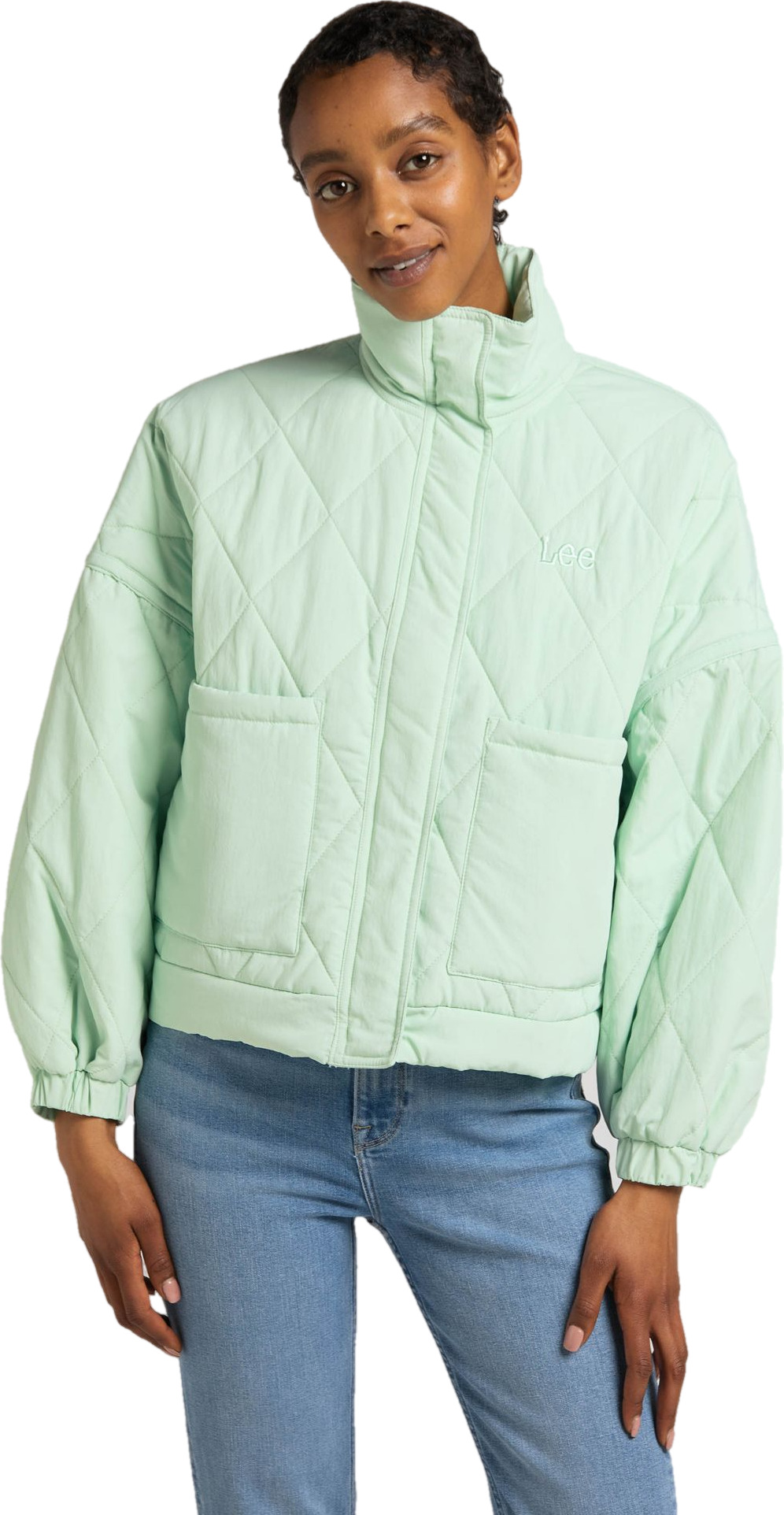 Куртка женская Lee L55FEW40 зеленая S