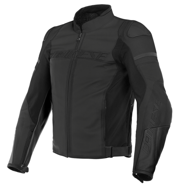 Куртка кожаная Dainese AGILE PERFORATED Black-Matt/Black-Matt/Black-Matt (р.46)