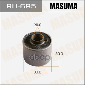 

Сайлентблок Masuma арт. RU-695