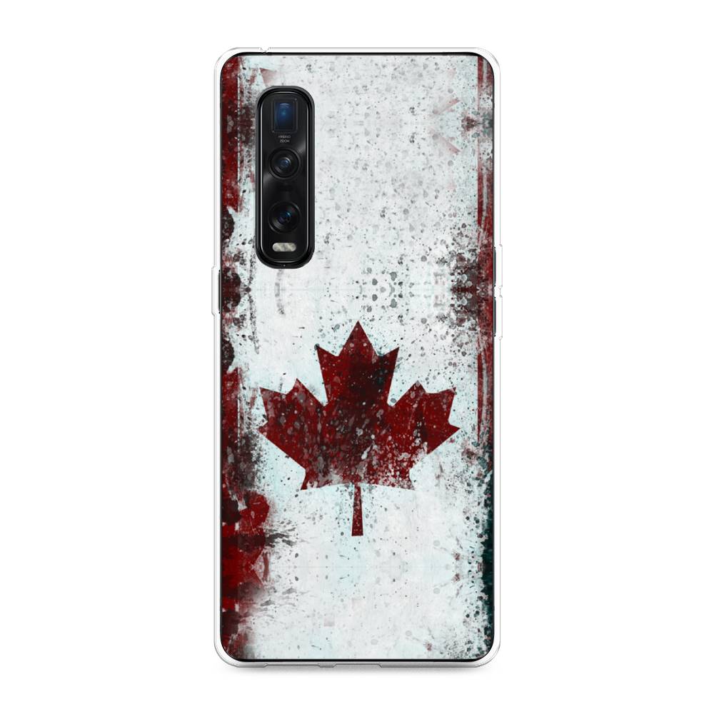 

Чехол Awog на Oppo Find X2 Pro "Канада", Разноцветный, 253350-5