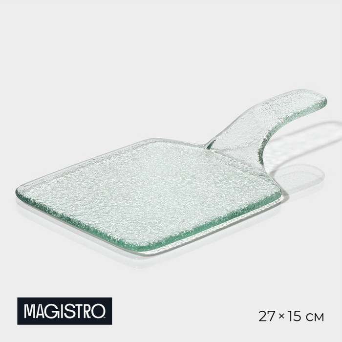 

Блюдо стеклянное сервировочное Magistro Авис, Авис