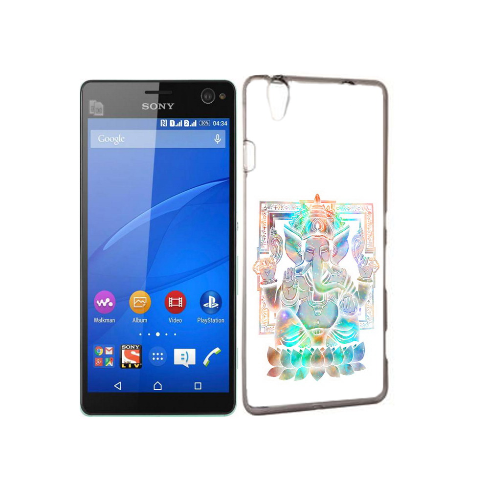 

Чехол MyPads Tocco для Sony Xperia C4 умный слон, Прозрачный, Tocco