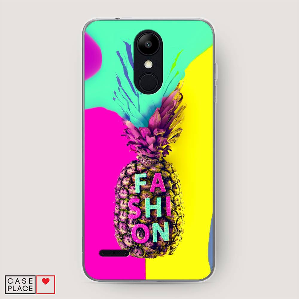 

Чехол Awog на LG K9 (K8 2018) "Кислотный ананас", Желтый;розовый;голубой, 83750-10