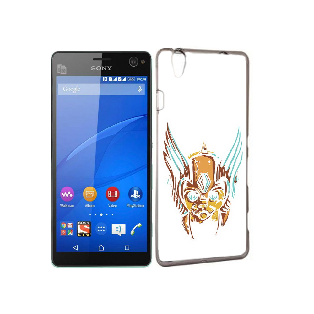 

Чехол MyPads Tocco для Sony Xperia C4 тор абстракция, Прозрачный, Tocco