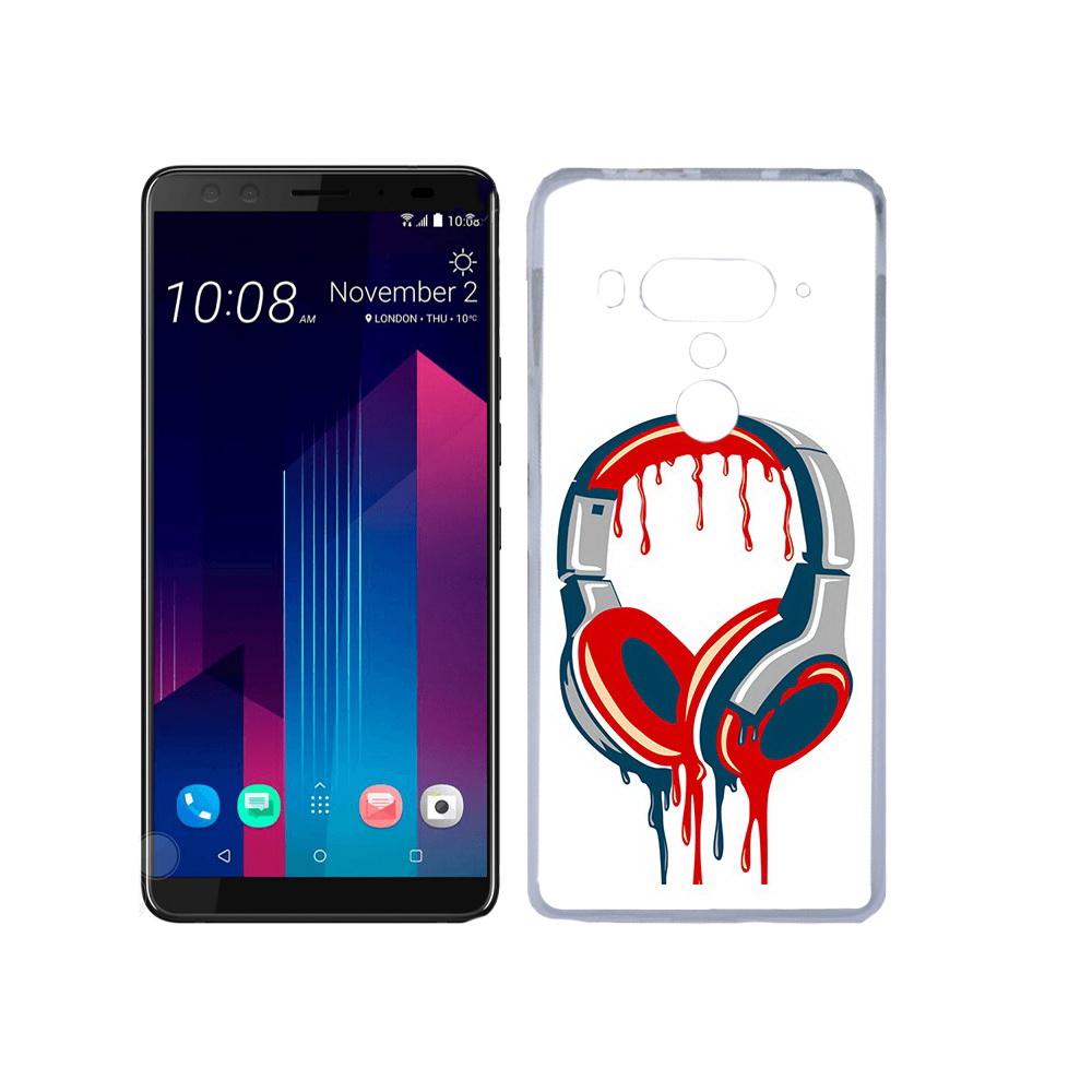 

Чехол MyPads Tocco для HTC U12+ не делай громко, Прозрачный, Tocco