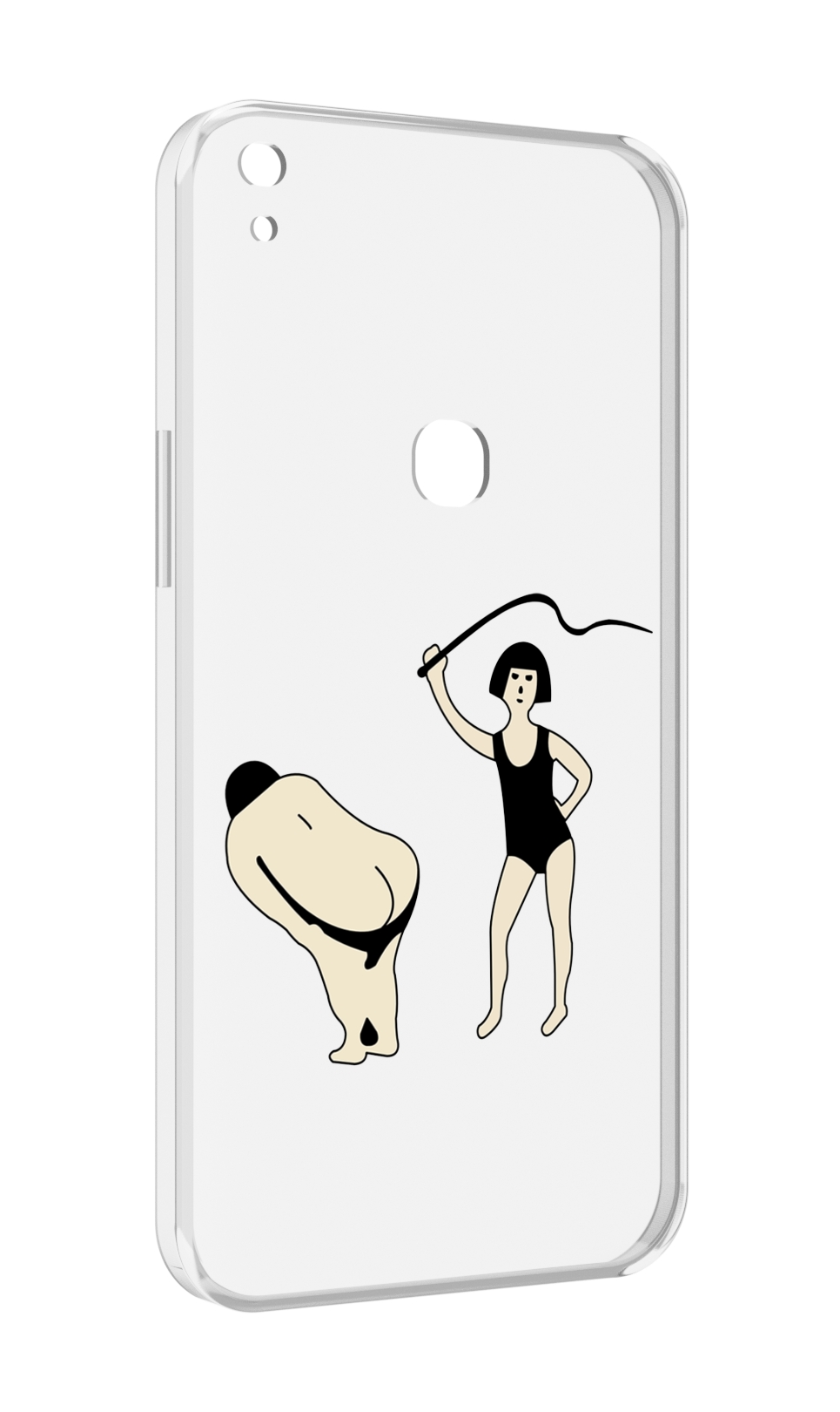 

Чехол MyPads женщина-наказывает для Alcatel SHINE LITE 5080X 5.0, Прозрачный, Tocco