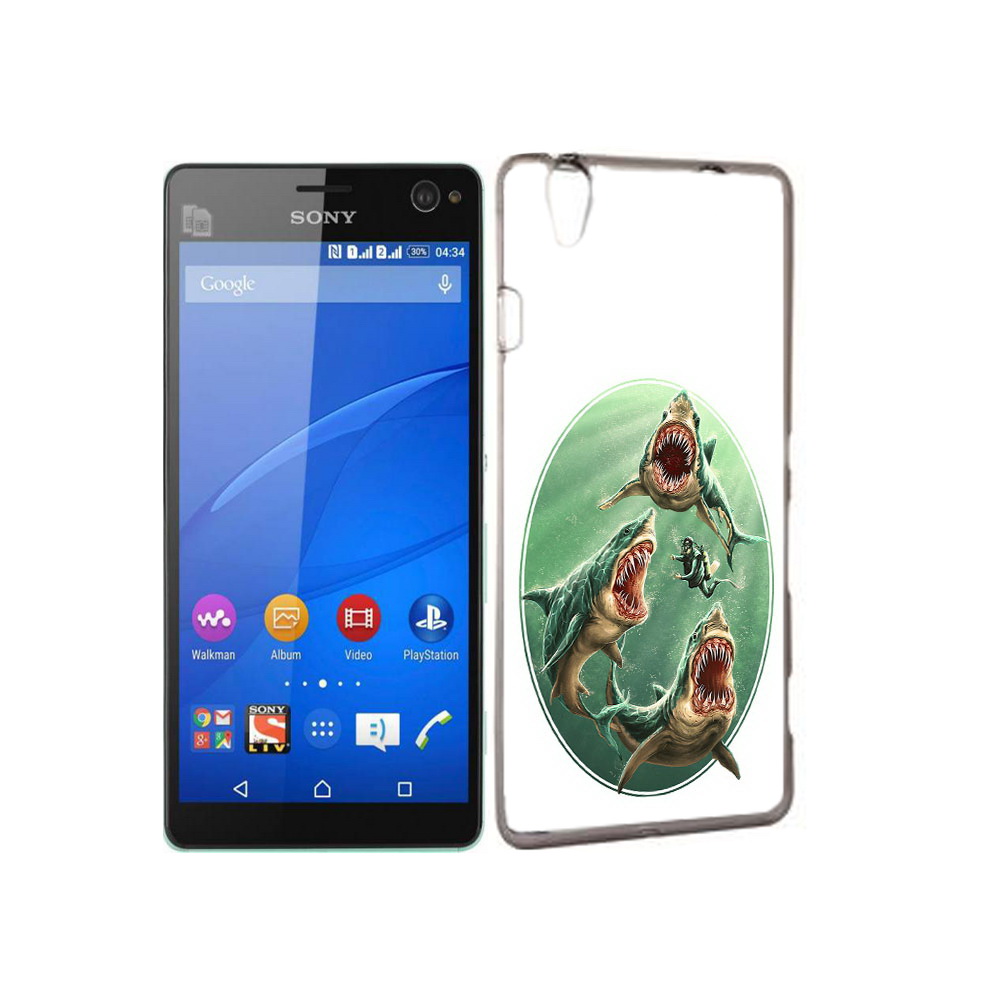 

Чехол MyPads Tocco для Sony Xperia C4 синяя бездна, Прозрачный, Tocco