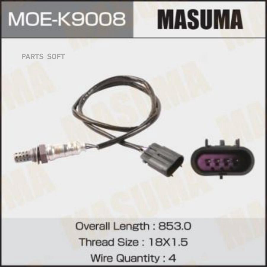 

Лямбда Зонд Masuma Moek9008 Hyundai Sonata Nf, Kia Sorento / Lambda Masuma Moek9008