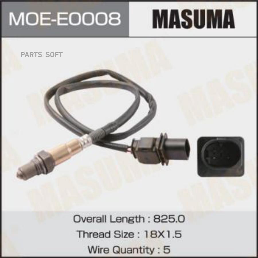 

Лямбда-зонд Mercedes C-Class/E-Class/M-Class 02>14 BMW 5 Touring/X3/7 09>15 Masuma MOEE000