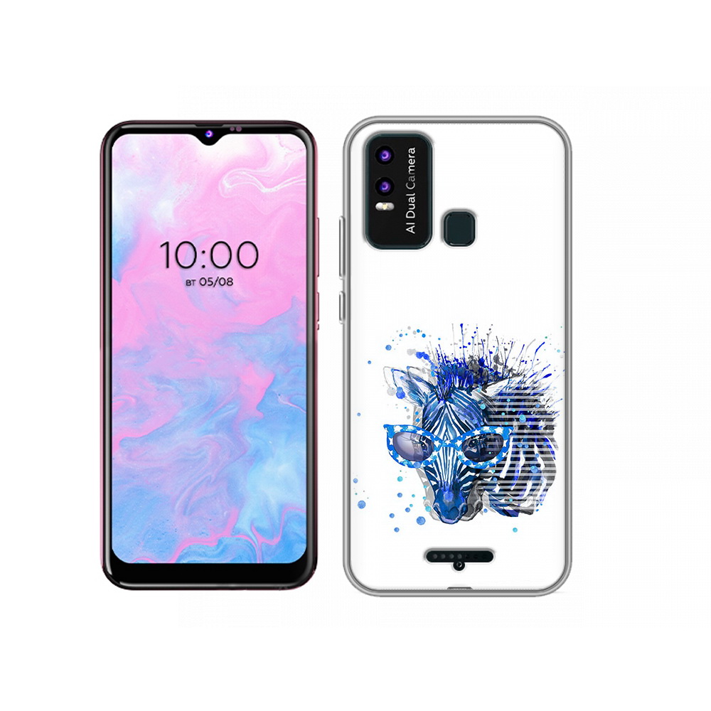 

Чехол MyPads Tocco для BQ 6630L расплывчатая зебра, Прозрачный, Tocco