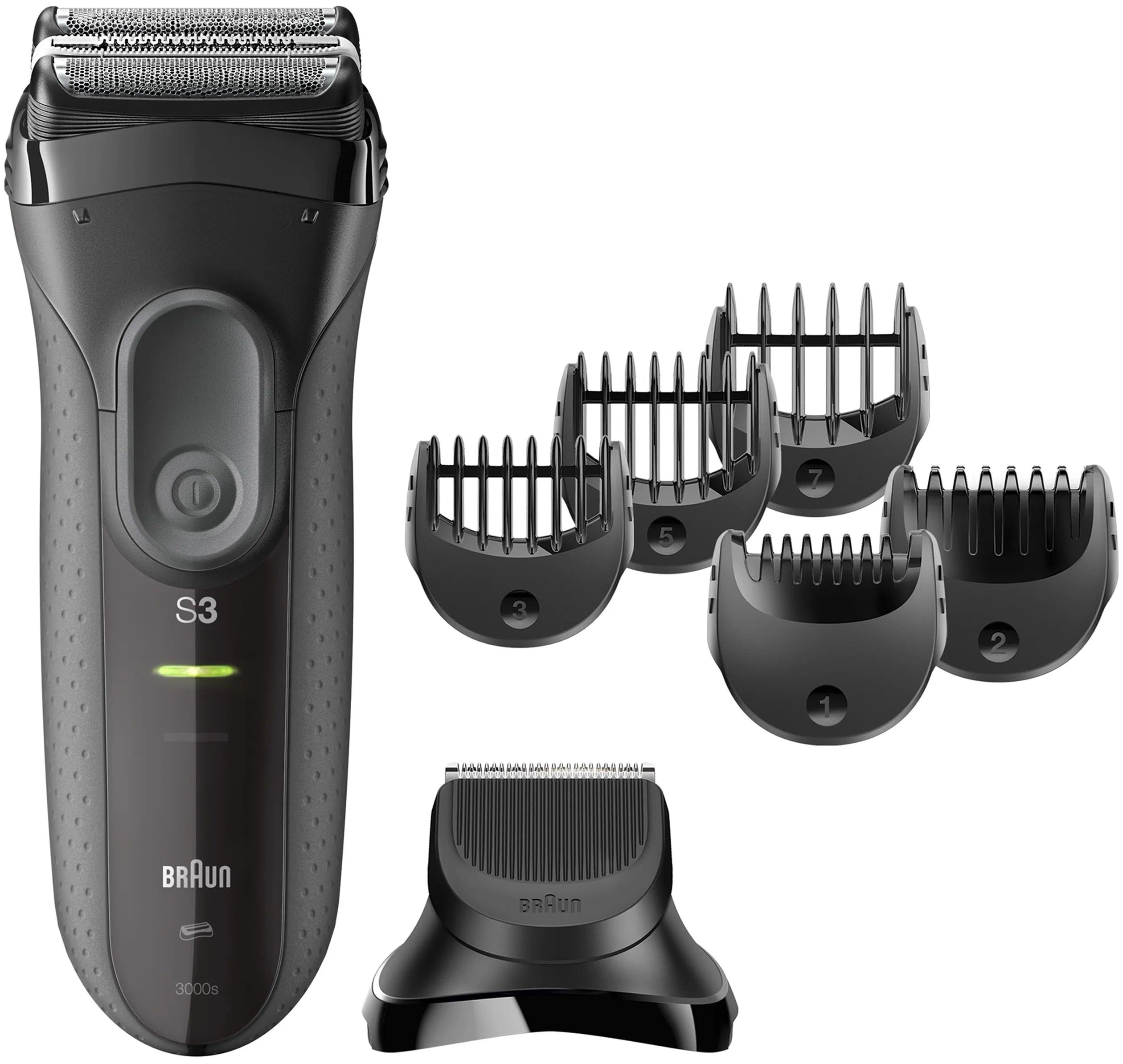 

Электробритва Braun Series 3 Shave&Style 3000BT China, Черный