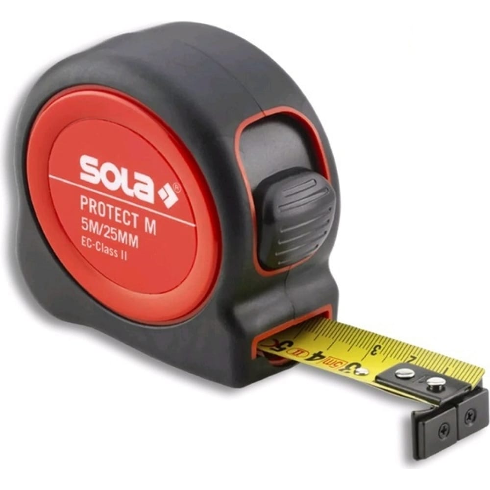 Рулетка SOLA Protect M PE 525, L=5 м, магнитная 50570601