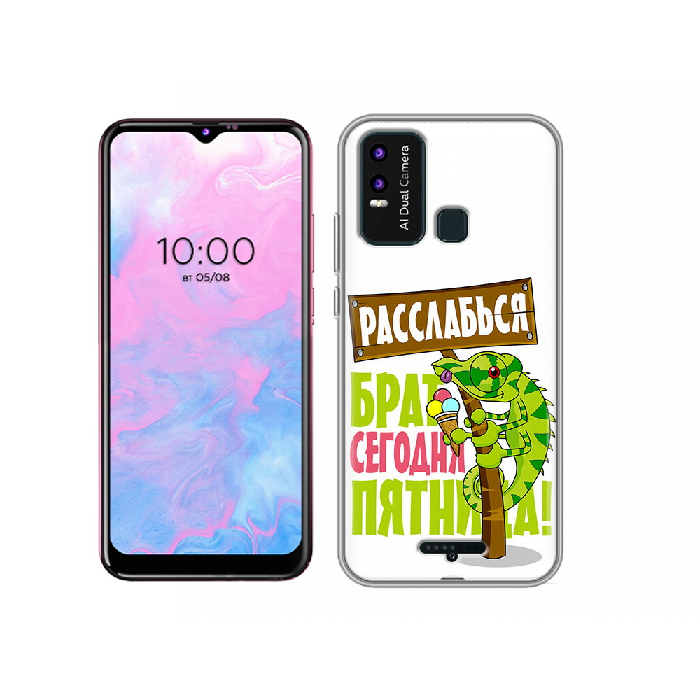 

Чехол MyPads Tocco для BQ 6630L пятница, Прозрачный, Tocco