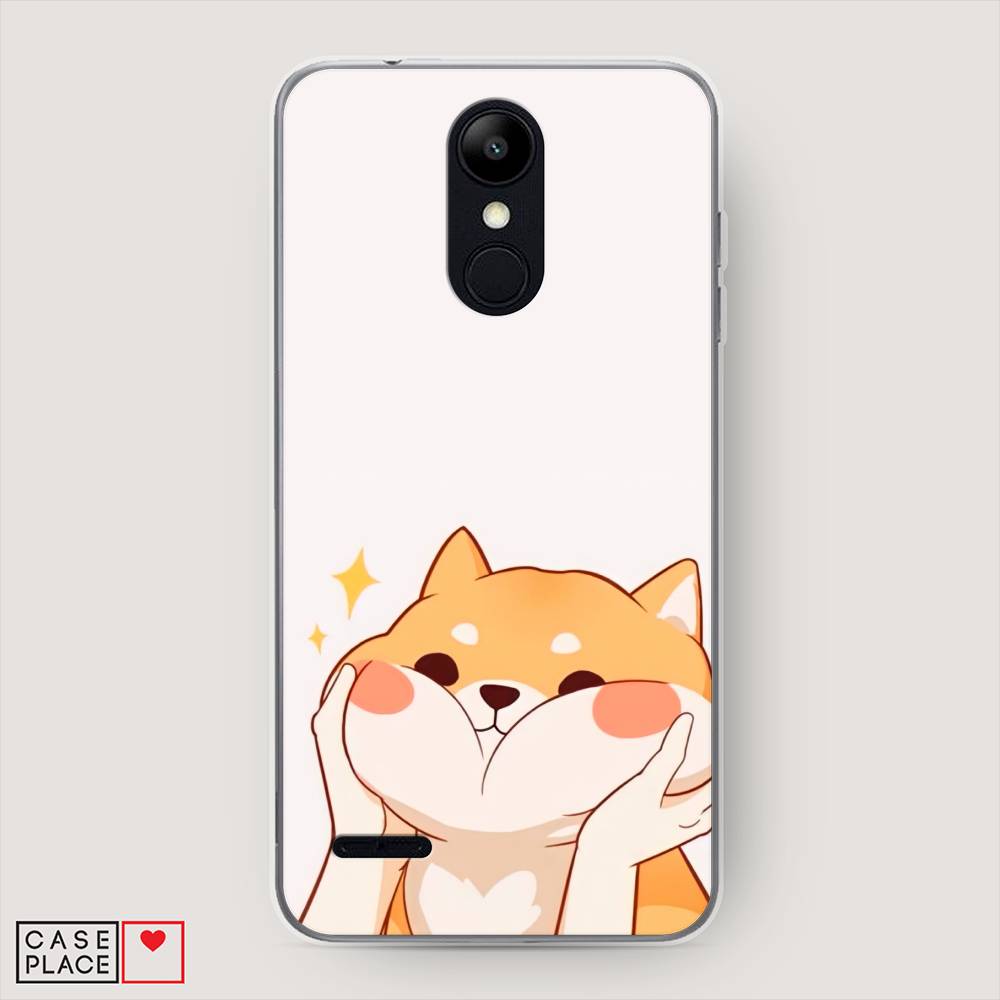 

Чехол Awog на LG K9 (K8 2018) "Сладкий песик", Оранжевый, 83750-1