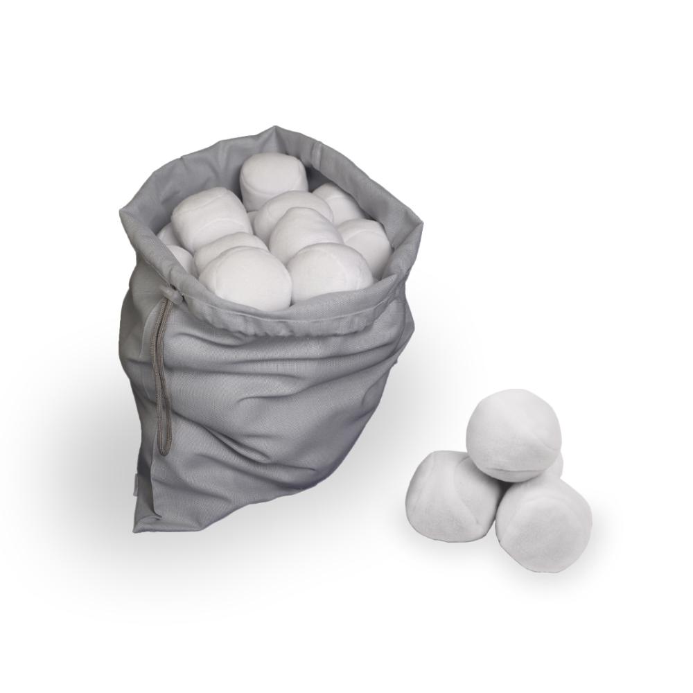 Игровой набор Ecoved Снежки в мешке 20 штук