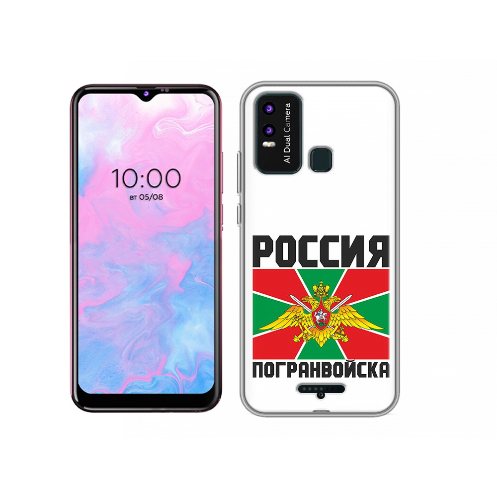 

Чехол MyPads Tocco для BQ 6630L погранвойска, Прозрачный, Tocco