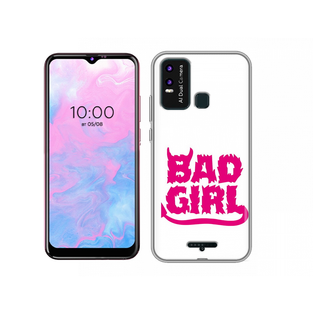 

Чехол MyPads Tocco для BQ 6630L плохая девочка, Прозрачный, Tocco