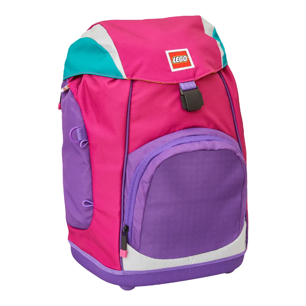 

Рюкзак школьный LEGO Nielsen Pink/Purple 20193-2108, Розовый, 20193-2108