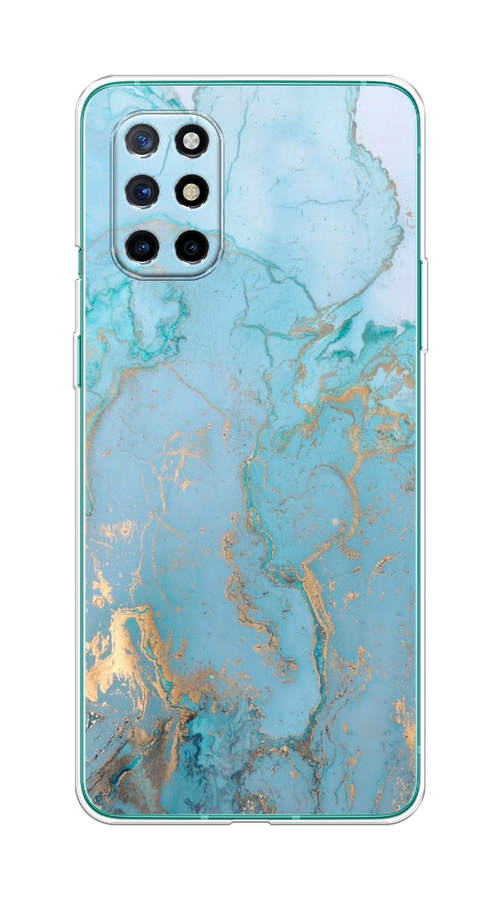 

Чехол Awog на OnePlus 8T / ВанПлас 8T "Голубой мрамор рисунок", 151150-3