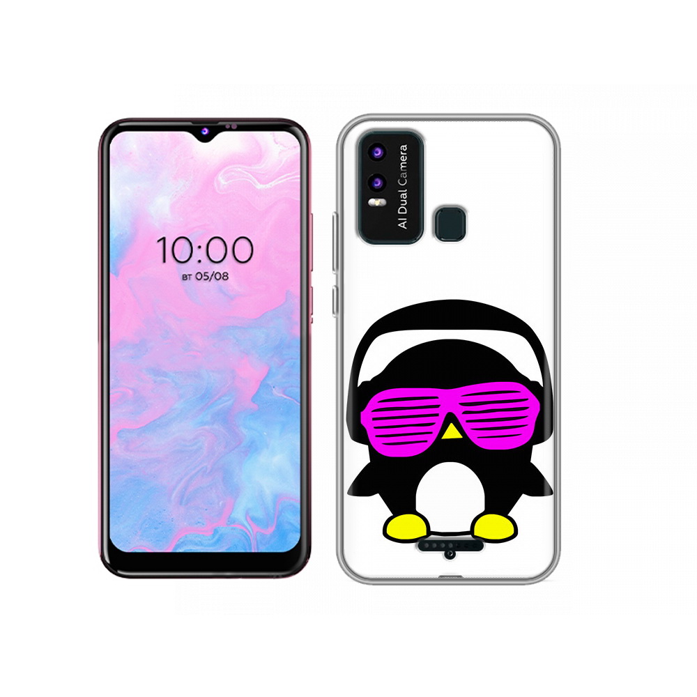 

Чехол MyPads Tocco для BQ 6630L пингвин, Прозрачный, Tocco