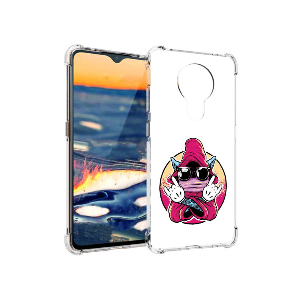 

Чехол MyPads Tocco для Nokia 5.3 йоу (PT227052.106.382), Прозрачный, Tocco