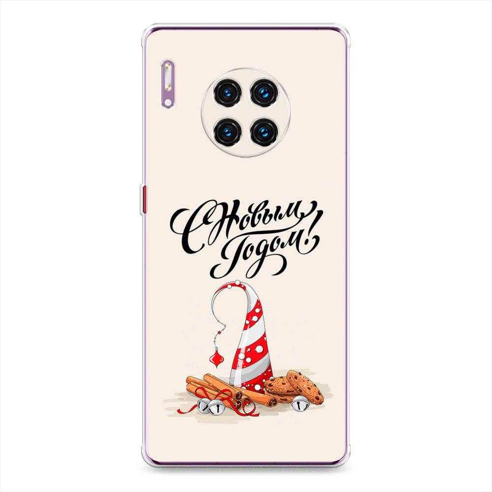 

Чехол на Huawei Mate 30 Pro "Подарки на Новый Год", Бежевый;красный;черный, 610450-5