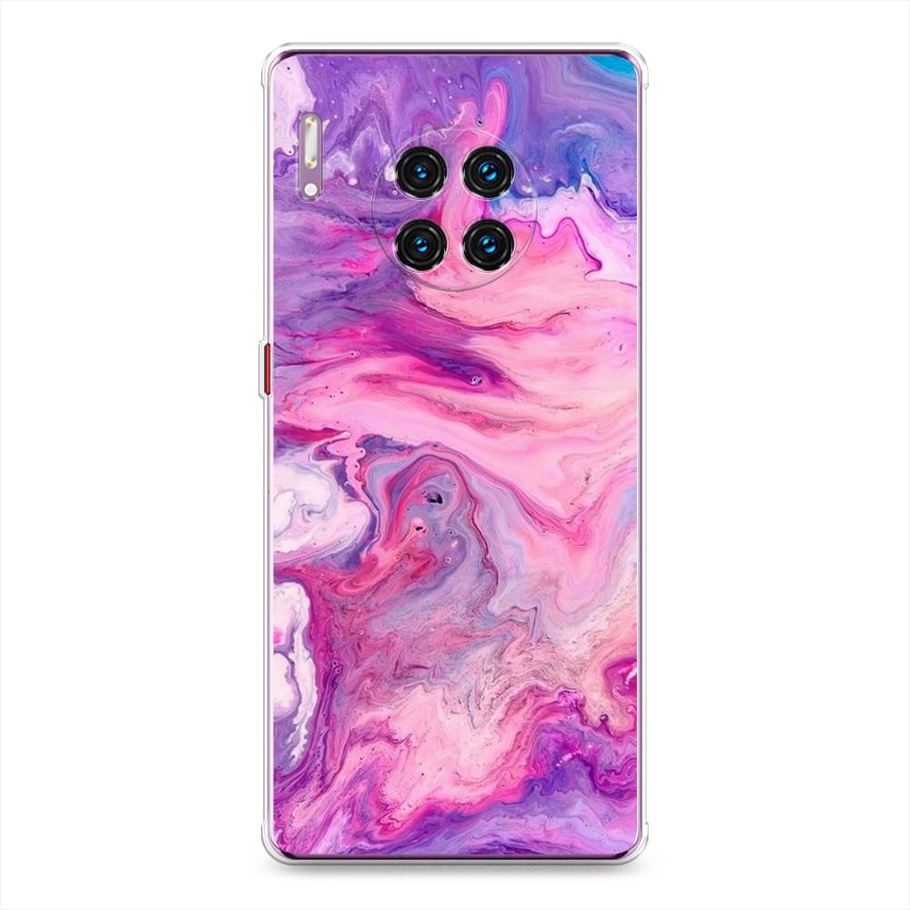 

Чехол на Huawei Mate 30 Pro "Нежно-розовая абстракция", Розовый, 610450-3