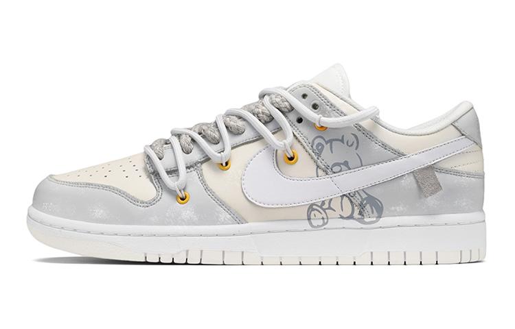 

Кеды унисекс Nike Dunk Low GS белые 38.5 EU, Белый, Dunk Low GS