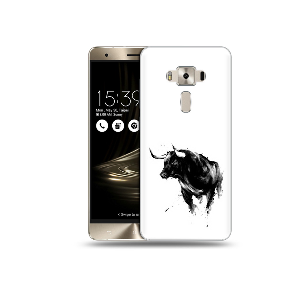 

Чехол MyPads Tocco для Asus ZenFone 3 бык, Прозрачный, Tocco
