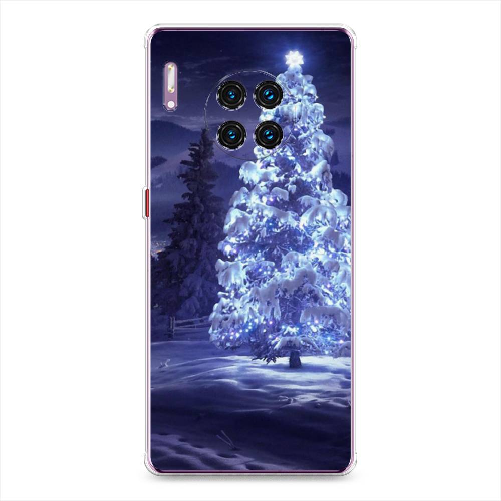 

Чехол на Huawei Mate 30 Pro "Зима 4", Синий;черный;белый, 610450-2