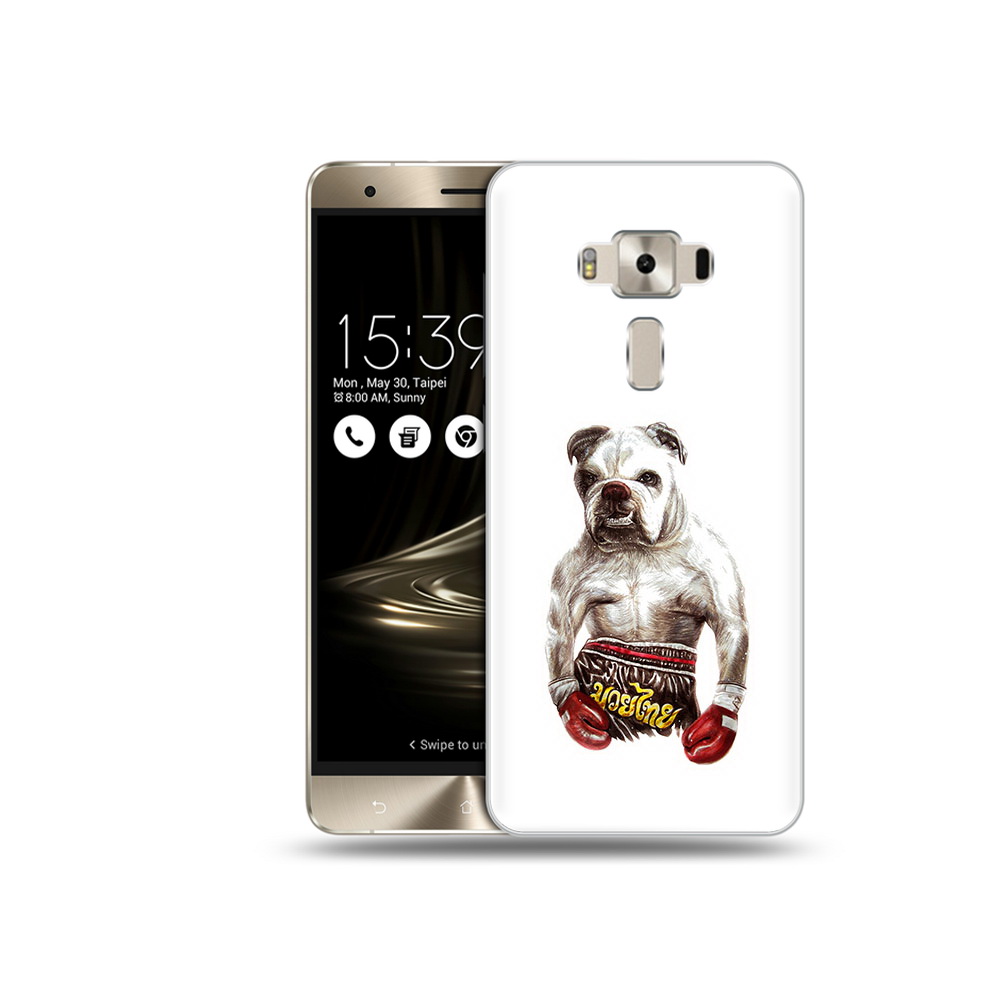 

Чехол MyPads Tocco для Asus ZenFone 3 боксер, Прозрачный, Tocco