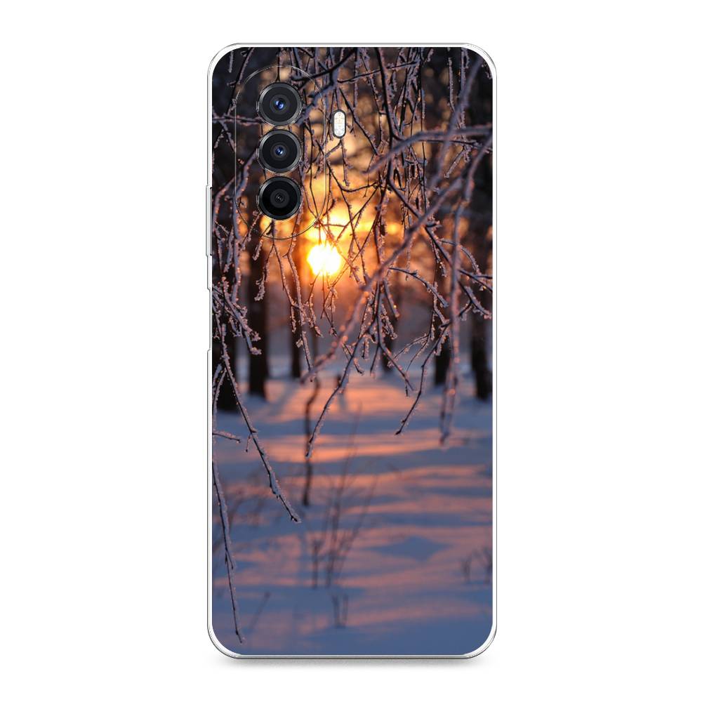 

Чехол для Huawei Nova Y70 "Зима 7", Оранжевый;розовый;черный, 6109150-2