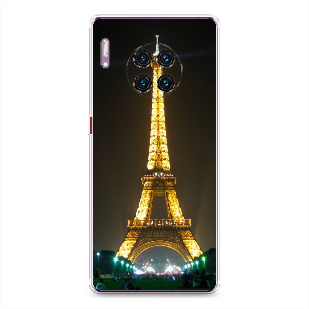 

Чехол на Huawei Mate 30 Pro "Париж 2", Желтый;серый, 610450-2