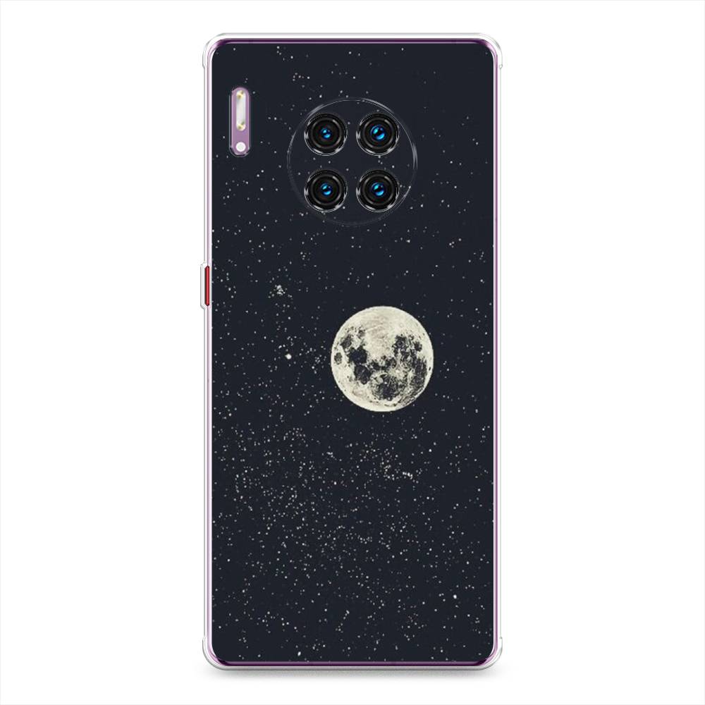 

Чехол на Huawei Mate 30 Pro "Полнолуние", Красный, 610450-2